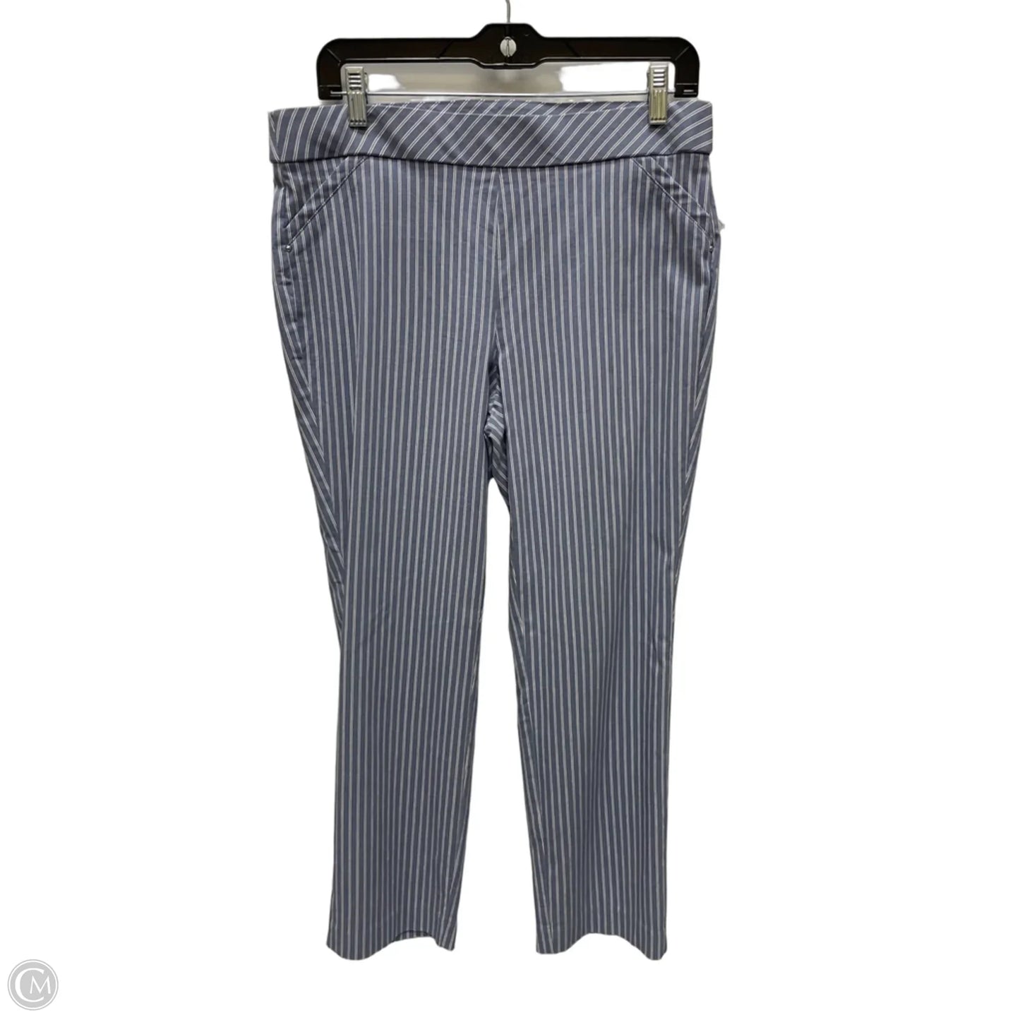 Pants Dress By Liz Claiborne In Striped Pattern, Size: 8