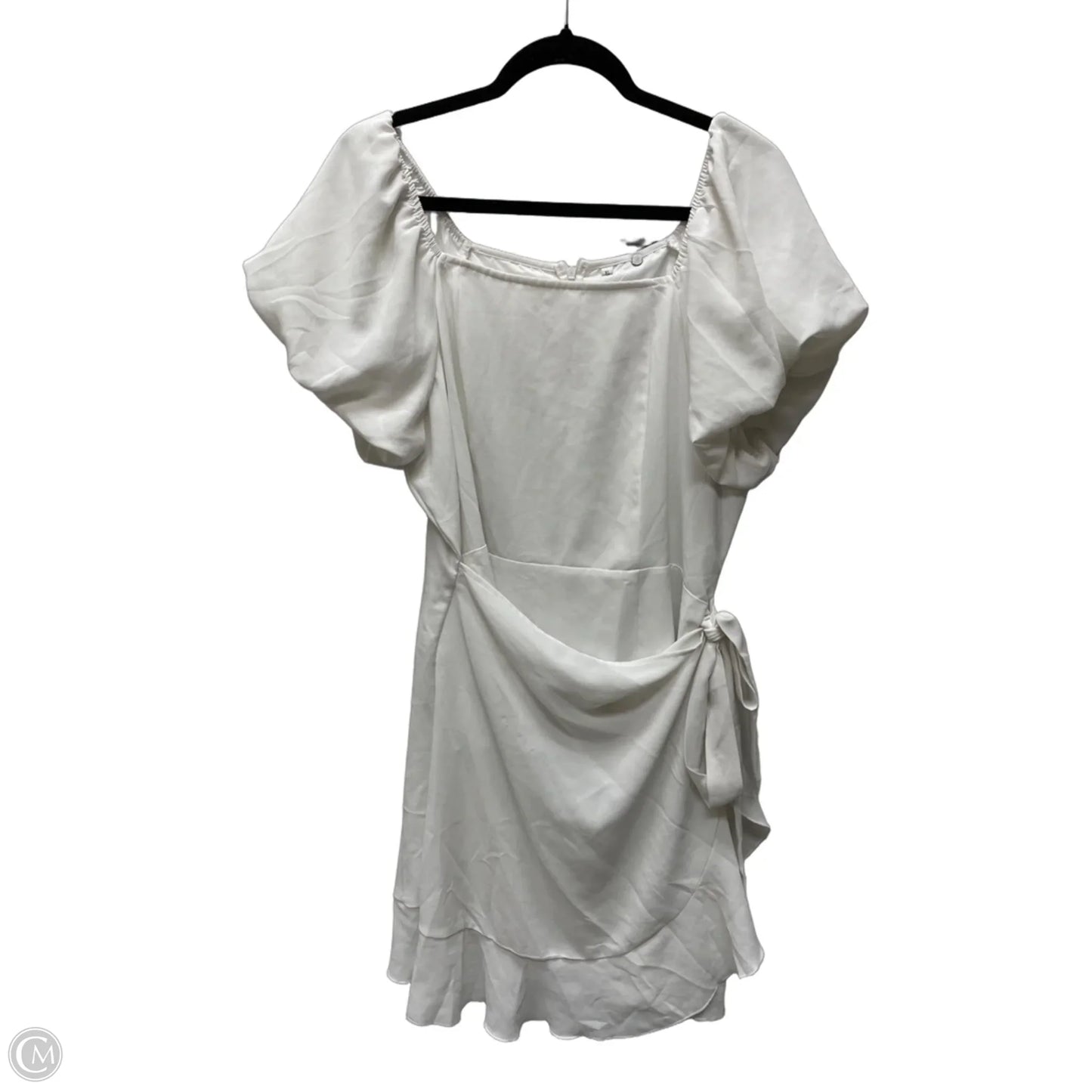 Dress Party Short By Clothes Mentor In White, Size: Xl