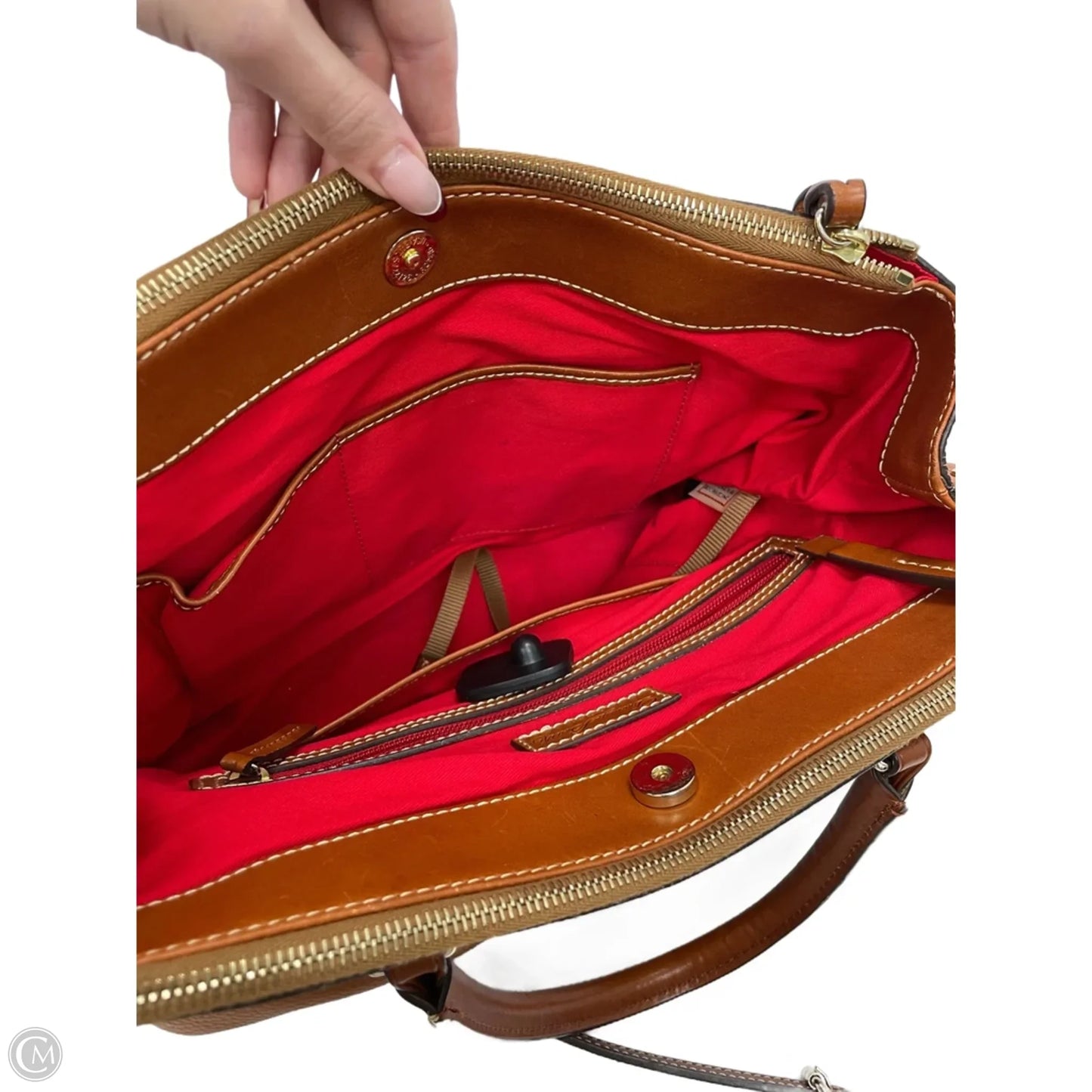 Handbag Designer By Dooney And Bourke, Size: Large