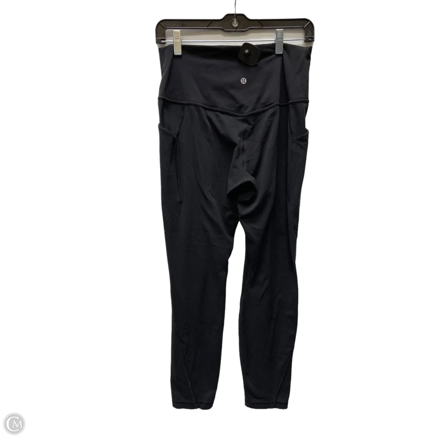 Athletic Leggings By Lululemon In Black, Size: M