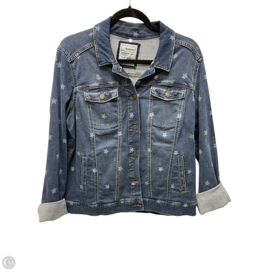 Jacket Denim By Sonoma In Blue Denim, Size: L