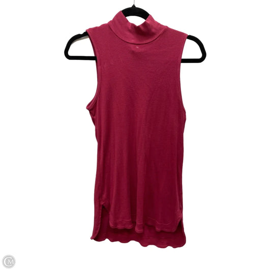 Top Sleeveless By Splendid In Red, Size: M