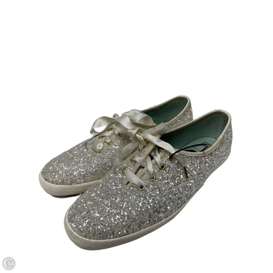 Shoes Sneakers By Keds In Silver, Size: 9.5