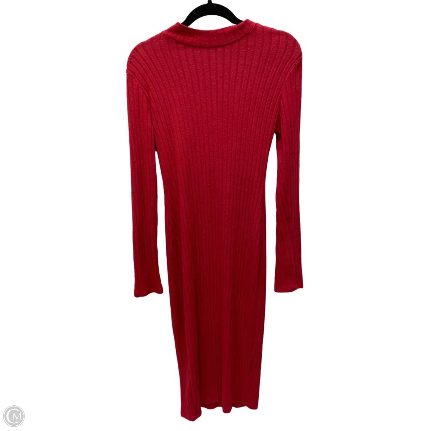 Dress Casual Maxi By Fashion Nova In Red, Size: L