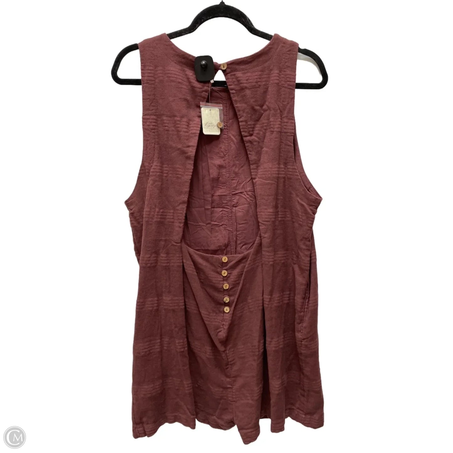 Romper By Free People In Red, Size: L