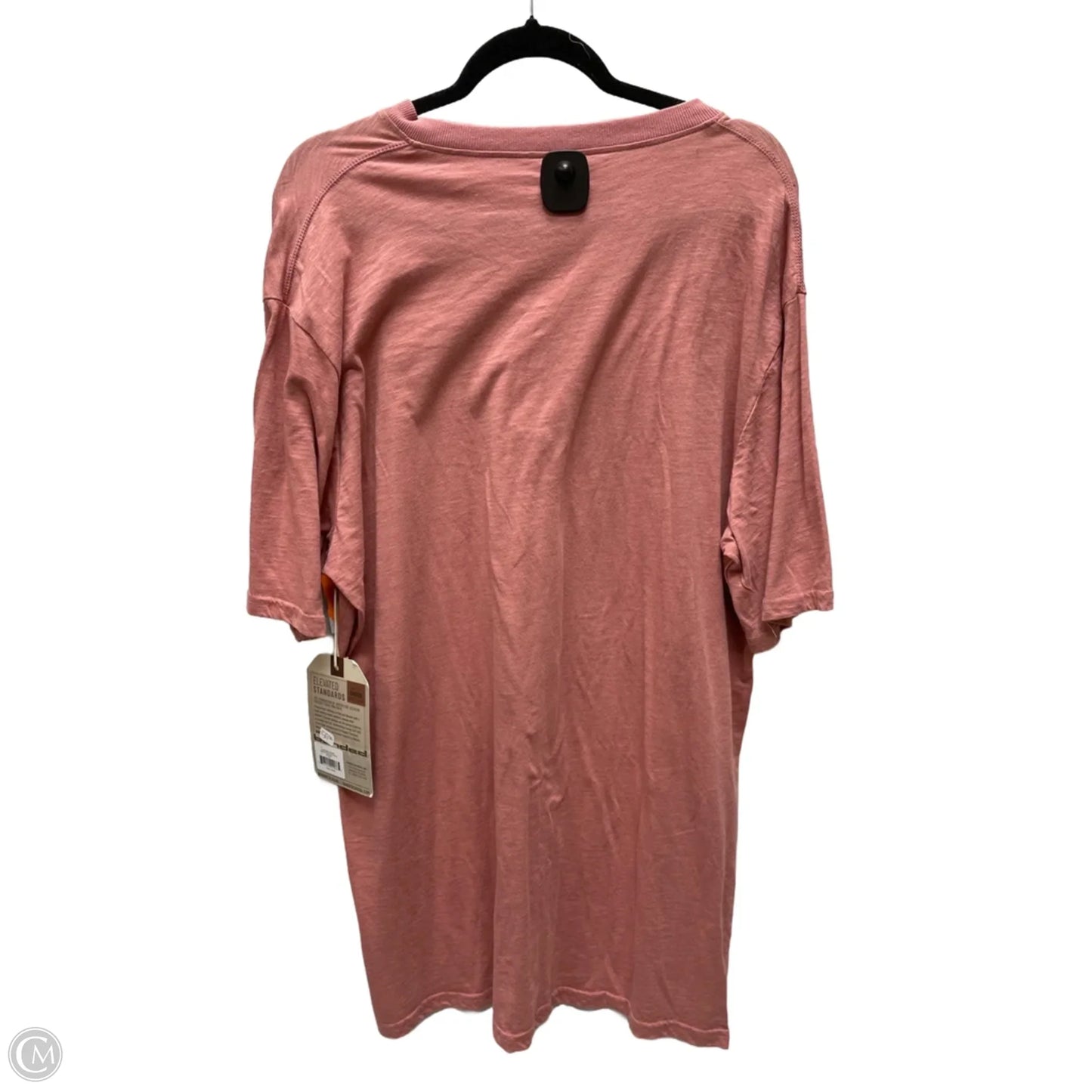 Top Short Sleeve By Banded In Pink, Size: 2x