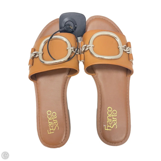 Sandals Flats By Franco Sarto In Brown, Size: 6