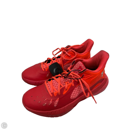 Shoes Athletic By Under Armour In Orange, Size: 9.5