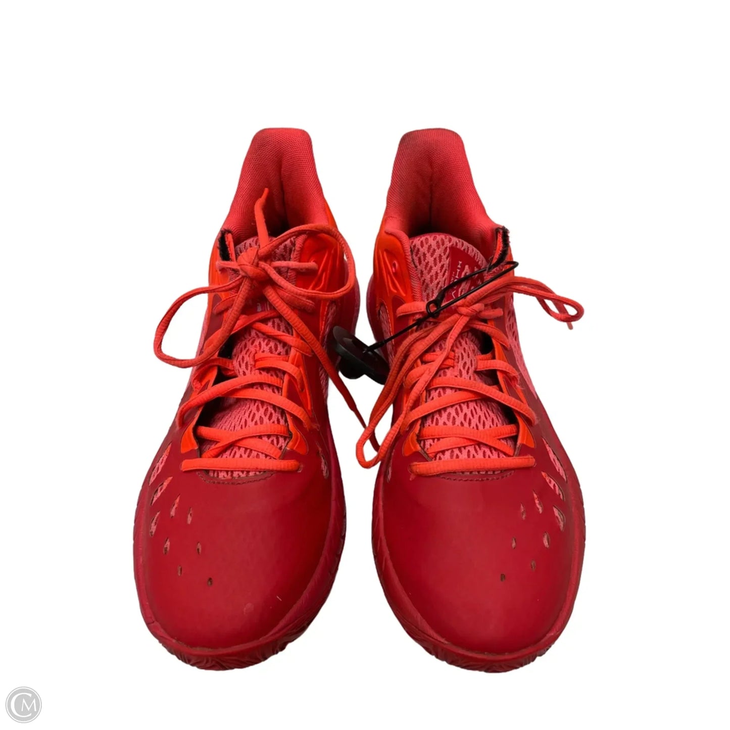 Shoes Athletic By Under Armour In Orange, Size: 9.5