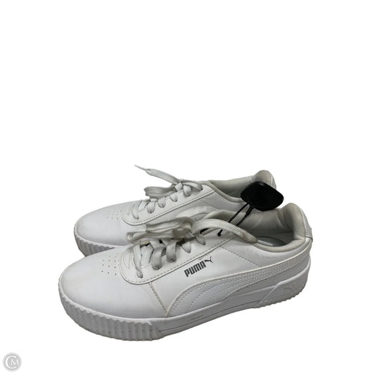 Shoes Sneakers By Puma In White, Size: 9.5