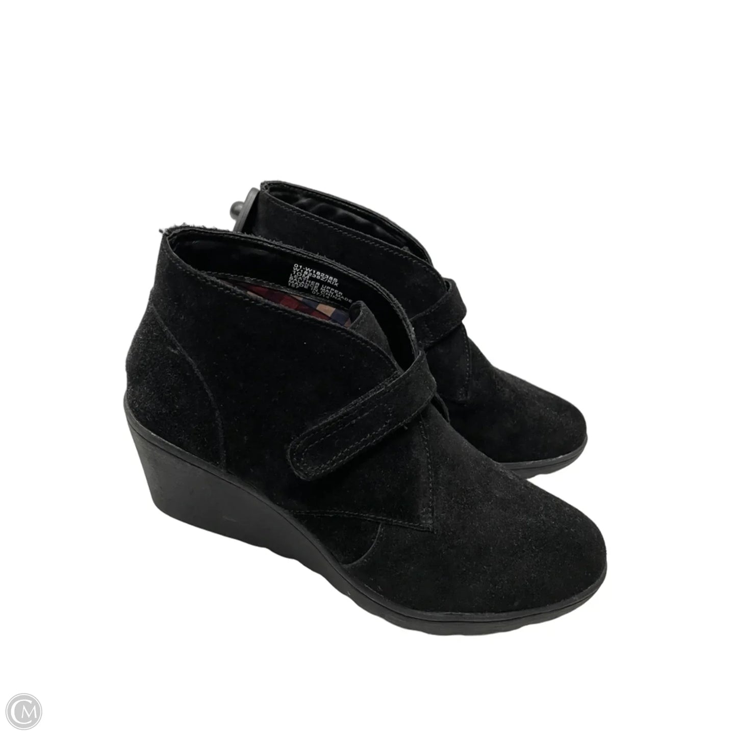 Shoes Heels Wedge By White Mountain In Black, Size: 10