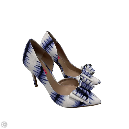 Shoes Heels Stiletto By Betsey Johnson In Tie Dye Print, Size: 9