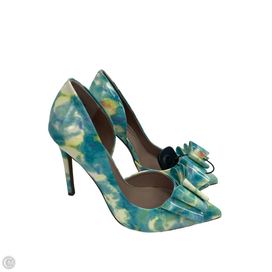 Shoes Heels Stiletto By Betsey Johnson In Tie Dye Print, Size: 9