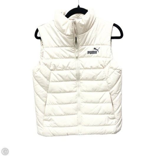 Vest Puffer & Quilted By Puma In Cream, Size: S