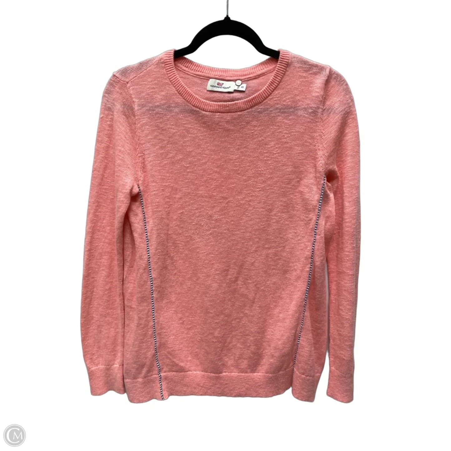 Top Long Sleeve By Vineyard Vines In Peach, Size: Xs