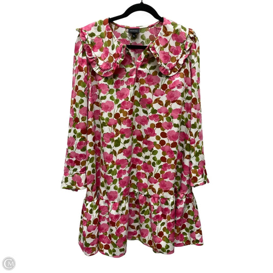 Dress Casual Short By Who What Wear In Floral Print, Size: L