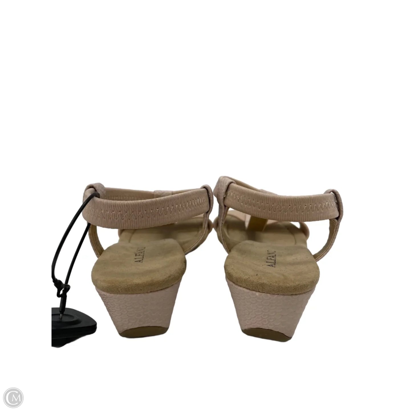 Sandals Heels Wedge By Alfani In Pink, Size: 7.5