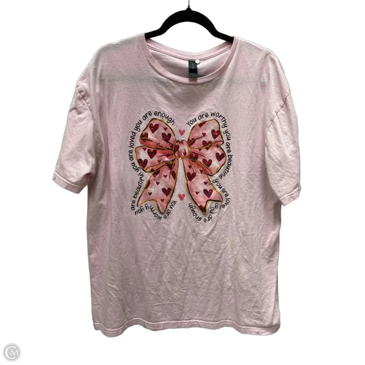 Top Short Sleeve By Gildan In Multi-colored, Size: Xl