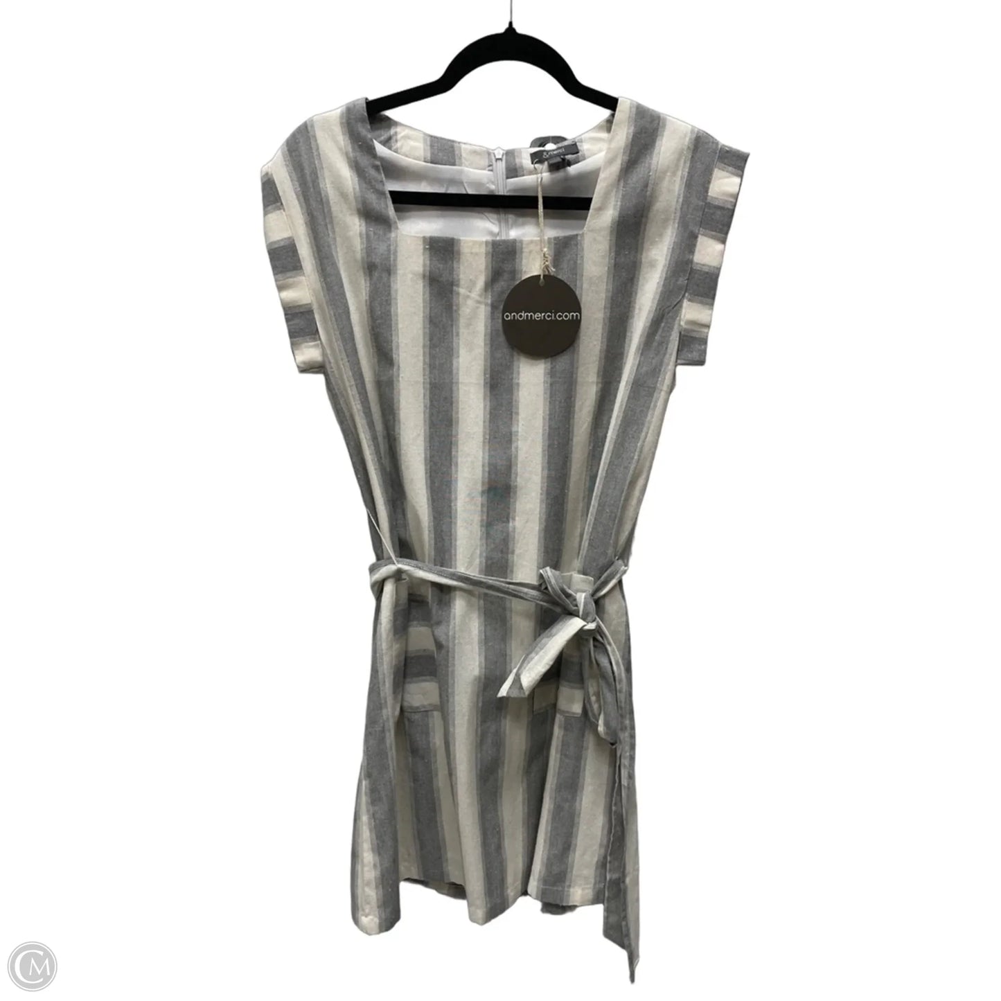 Dress Casual Short By &merci In Striped Pattern, Size: M