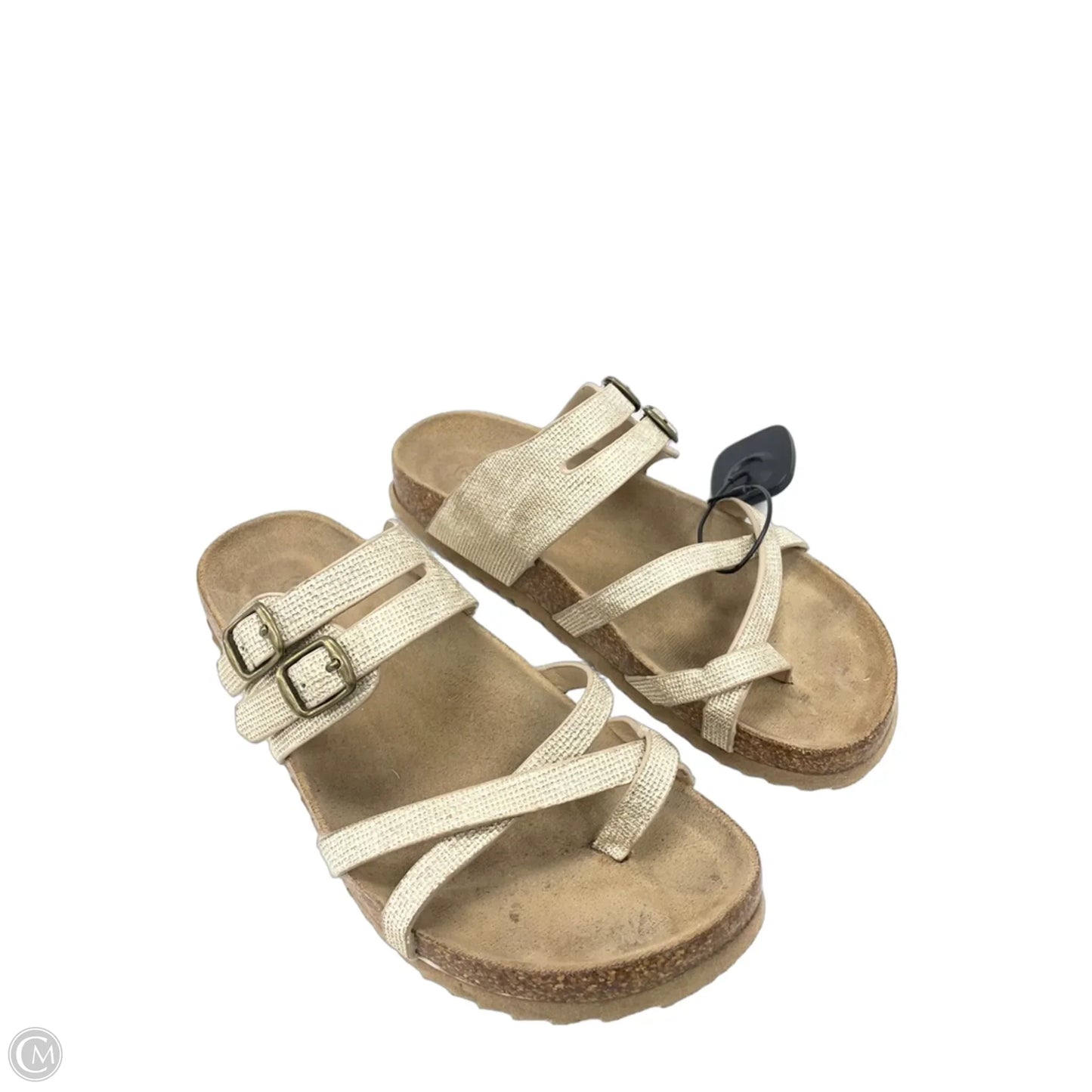 Sandals Flats By Bjorndal In Tan, Size: 7