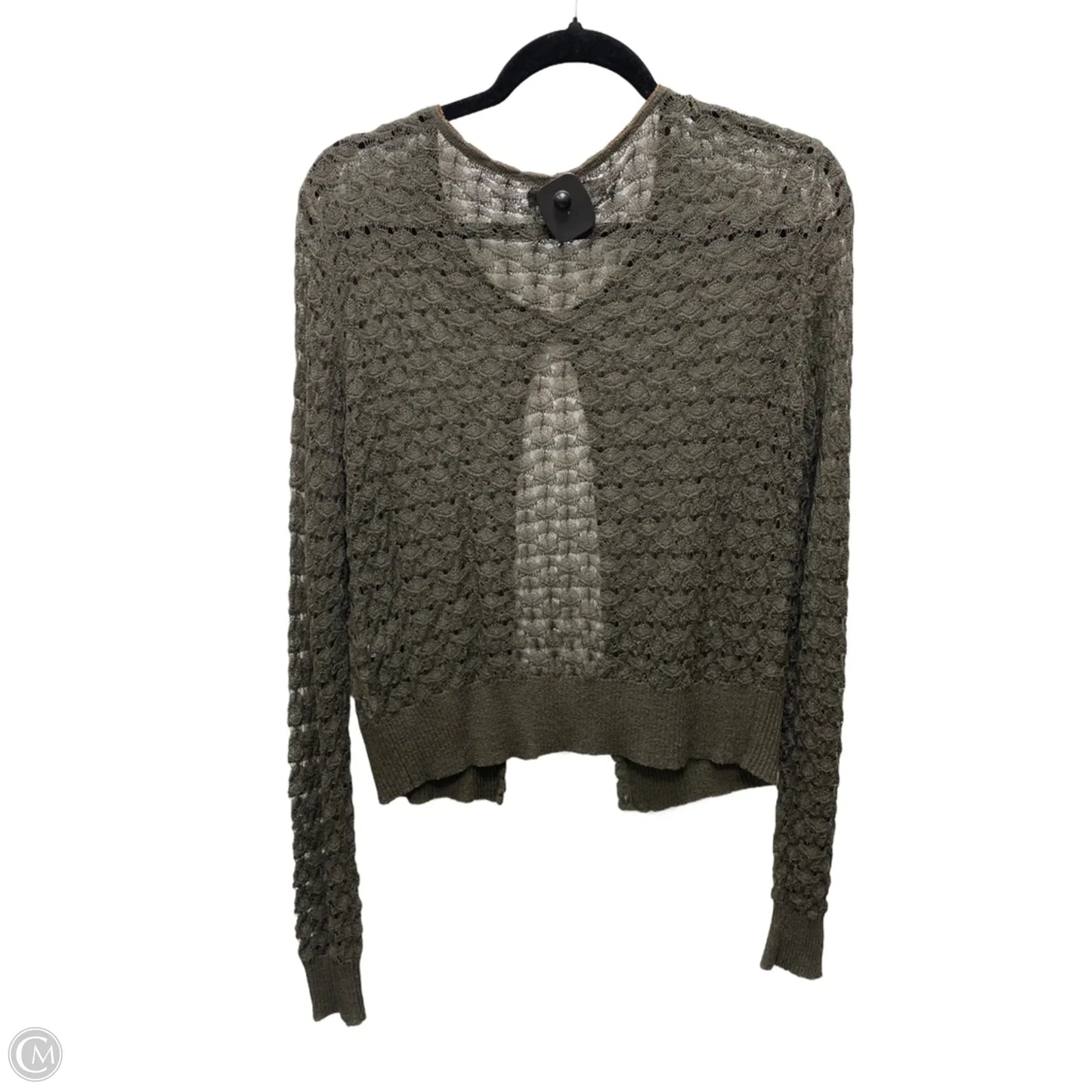 Sweater Cardigan By Jennifer Lopez In Green, Size: S