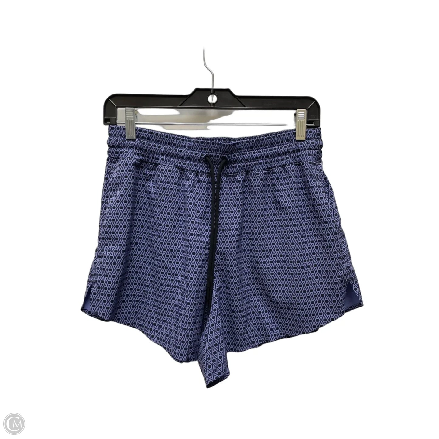 Athletic Shorts By Athleta In Black & Blue, Size: S