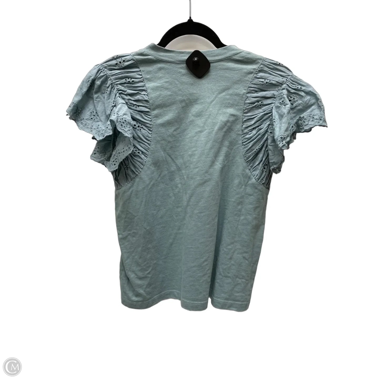 Top Short Sleeve By Cmc In Blue, Size: Xs