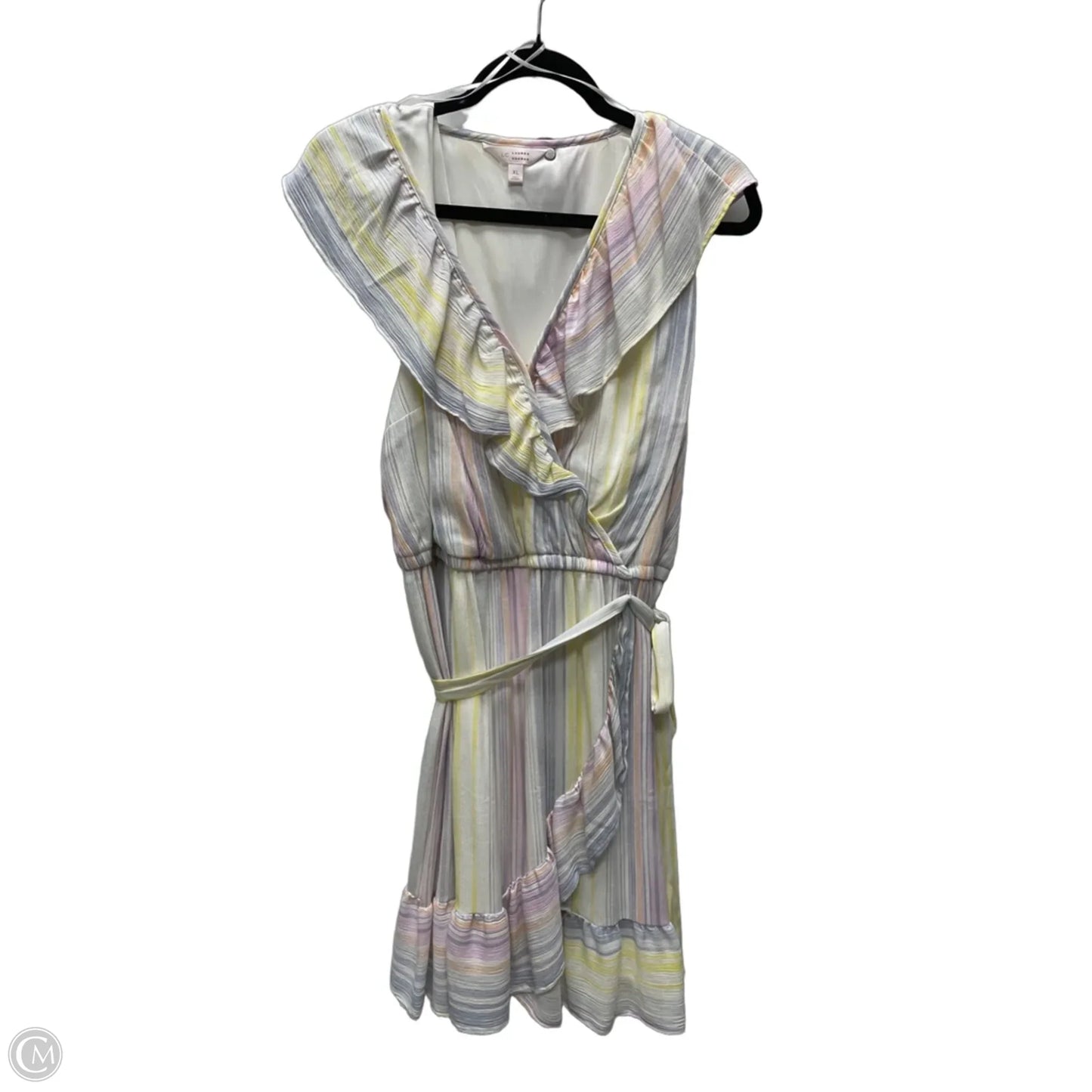 Dress Casual Short By Lc Lauren Conrad In Striped Pattern, Size: Xl