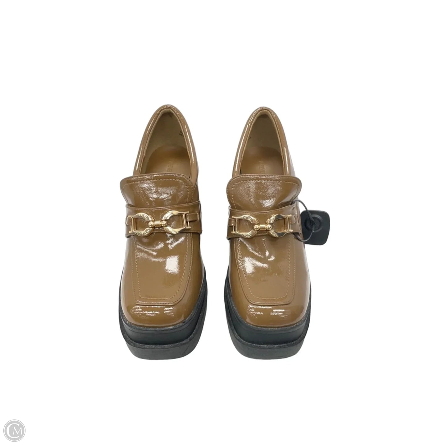 Shoes Heels Block By Forever 21 In Brown, Size: 9.5