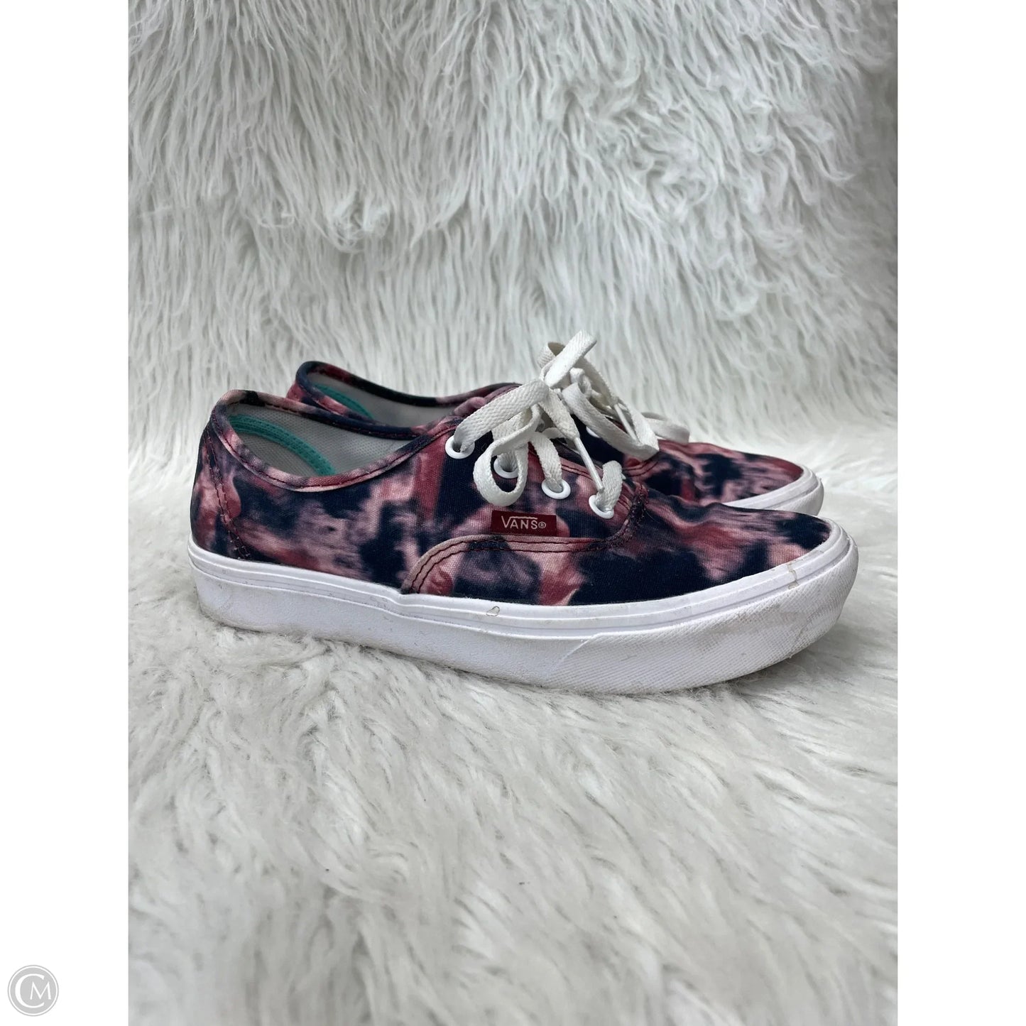 Shoes Sneakers By Vans In Tie Dye Print, Size: 6.5