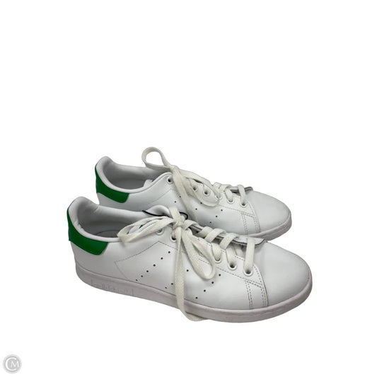 Shoes Sneakers By Adidas In Green & White, Size: 7