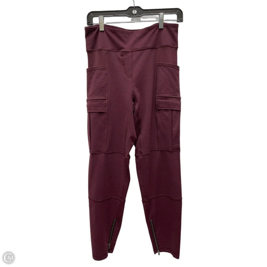 Athletic Pants By Lululemon In Red, Size: 6