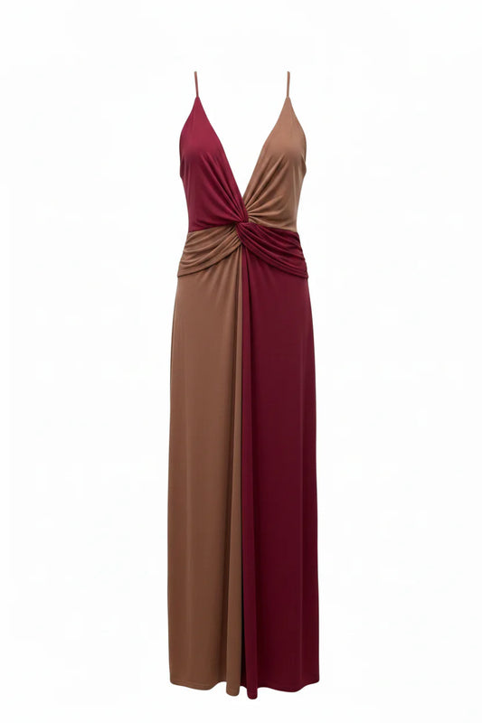 Jumpsuit By Anthropologie In Brown & Red, Size: Xs