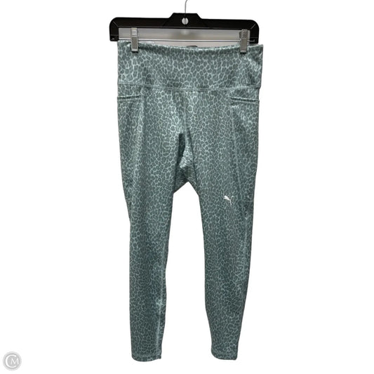 Athletic Leggings By Puma In Animal Print, Size: M