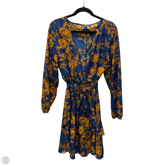 Dress Casual Short By Clothes Mentor In Floral Print, Size: Xl