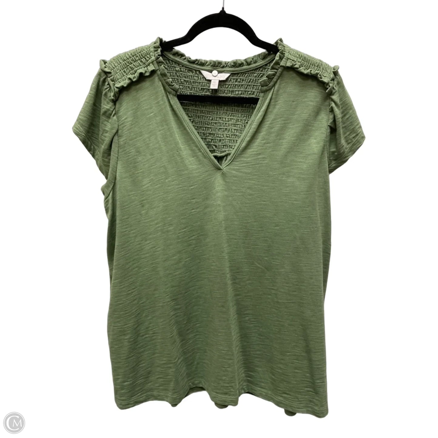 Top Short Sleeve By Crown And Ivy In Green, Size: Xl