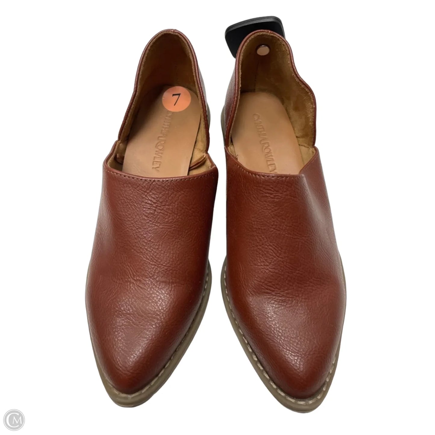 Shoes Heels Block By Cynthia Rowley In Brown, Size: 7