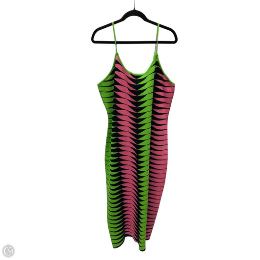 Dress Casual Midi By Fashion Nova In Multi-colored, Size: 3x