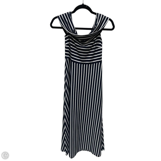Dress Casual Midi By Banana Republic In Striped Pattern, Size: Xs