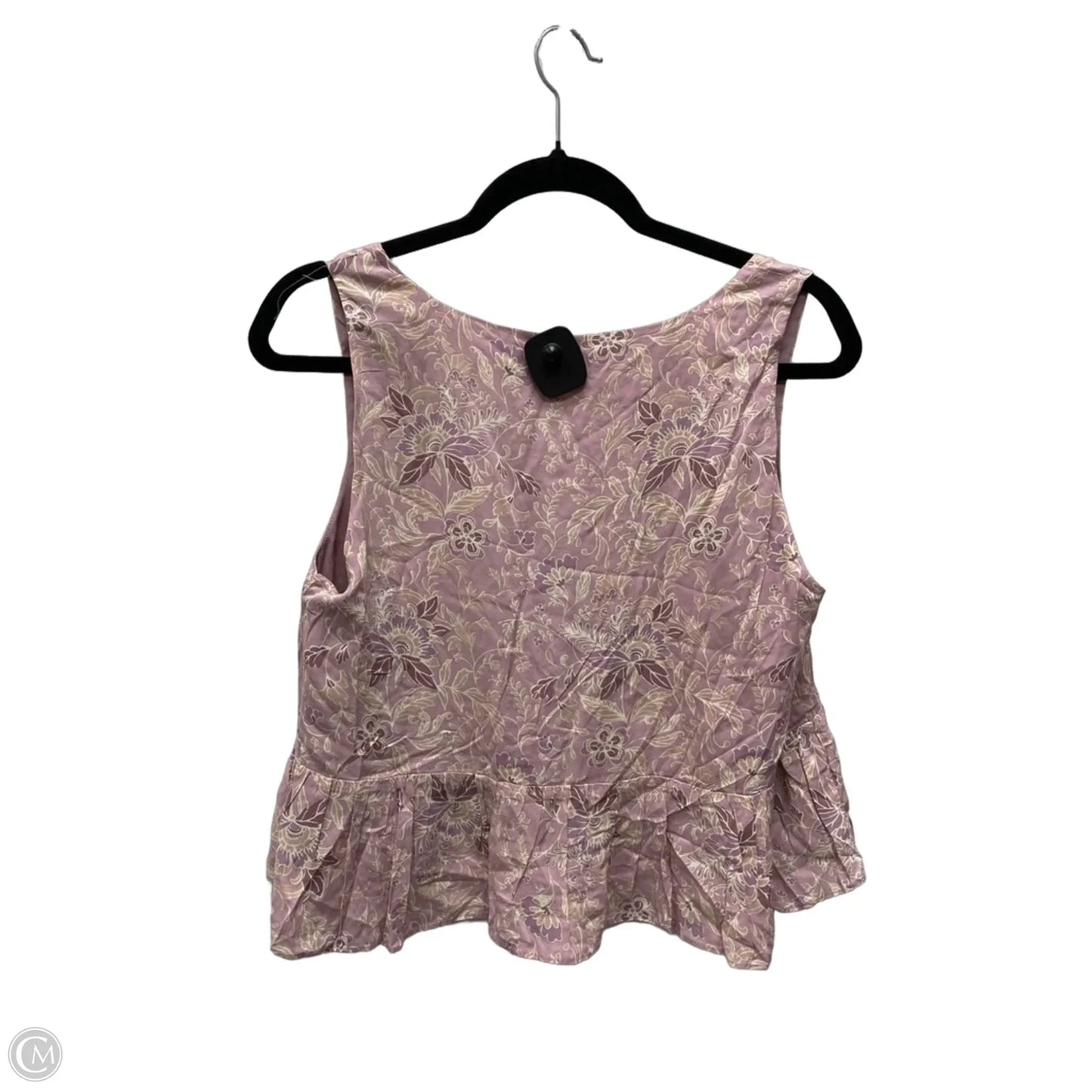Top Sleeveless By Wayf In Floral Print, Size: S