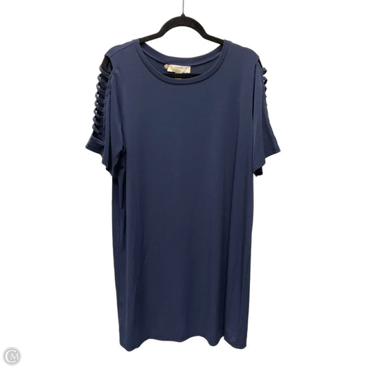 Dress Casual Short By Michael By Michael Kors In Navy, Size: 1x