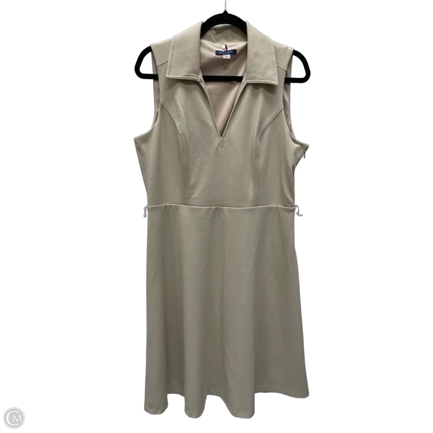 Dress Casual Short By Tommy Hilfiger In Tan, Size: L