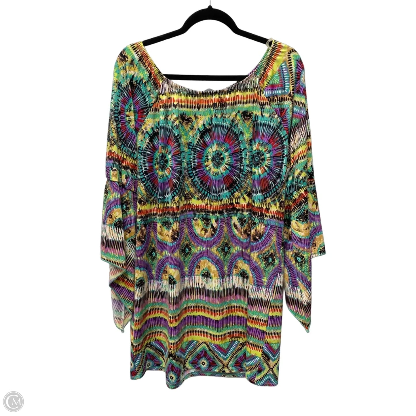 Dress Casual Short By Cme In Geometric Pattern, Size: L