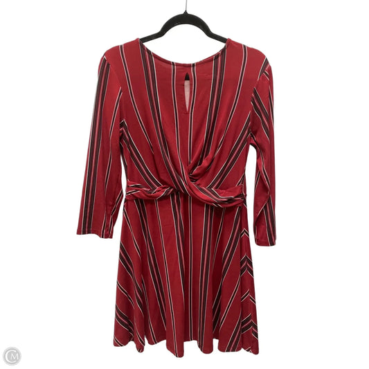 Dress Casual Short By As U Wish In Striped Pattern, Size: L