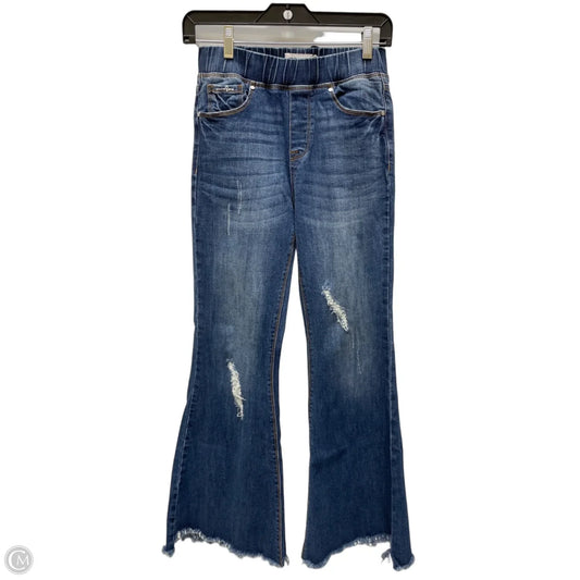 Jeans Flared By Cmc In Blue Denim, Size: 4