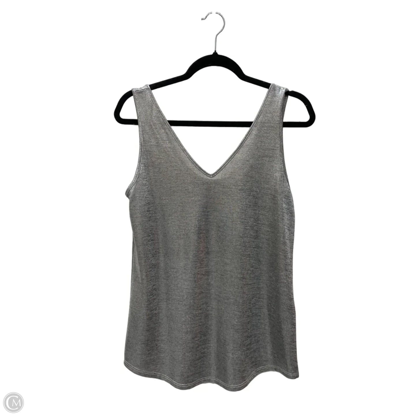 Top Sleeveless By White House Black Market In Silver, Size: S