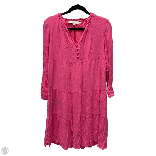 Dress Casual Short By Loft In Pink, Size: Xs