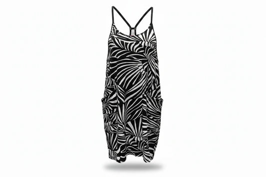 Romper By Free People In Zebra Print, Size: S