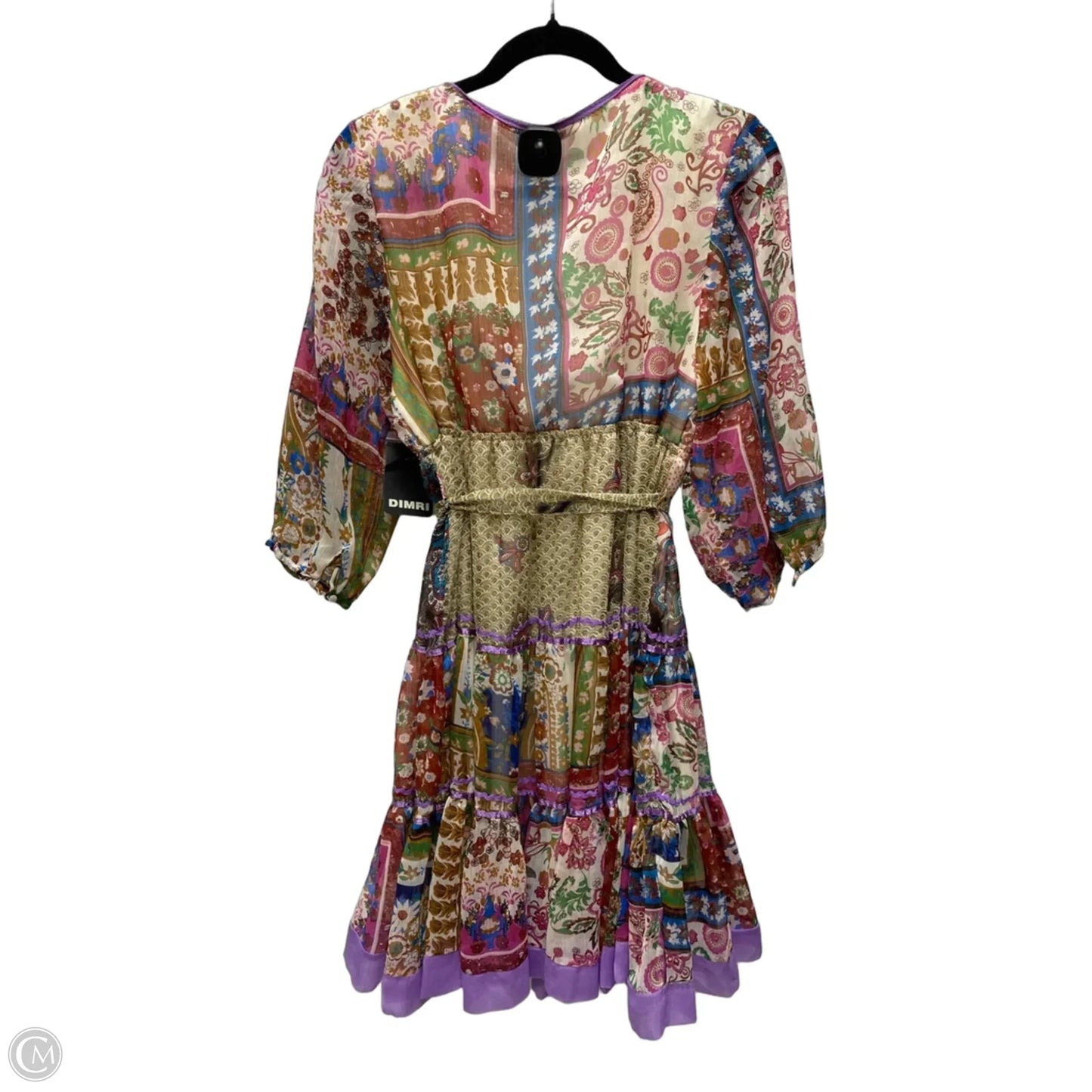 Dress Casual Short By Clothes Mentor In Floral Print, Size: Xl