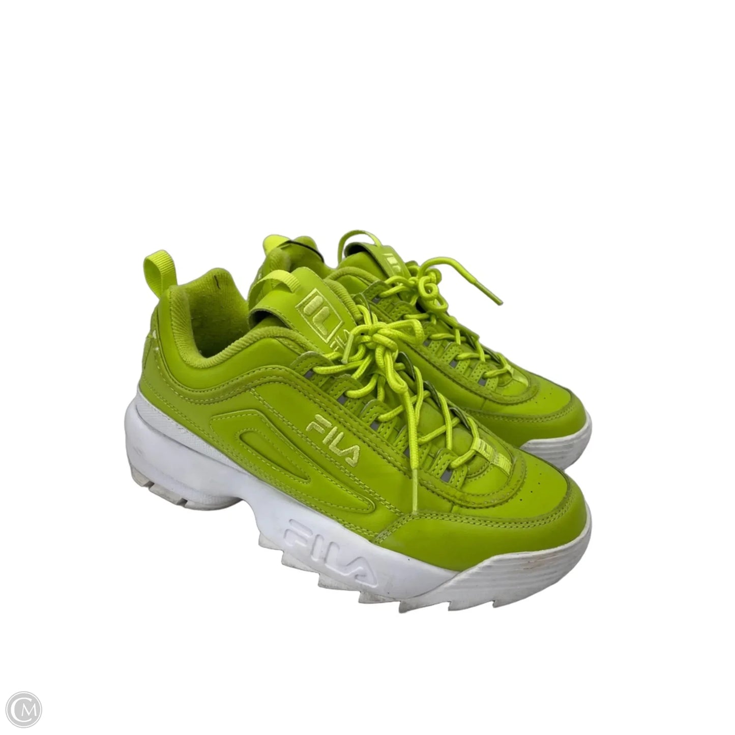Shoes Sneakers By Fila In Green, Size: 8.5